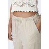 Only Joggingbroek - Moonbeam - Straight Fit - Met Koordsluiting