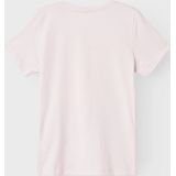 T-shirt - Motiefprint - Jersey - Glitterend - Lange Mouw