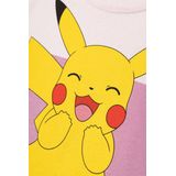 T-shirt - Motiefprint - Jersey - Glitterend - Lange Mouw