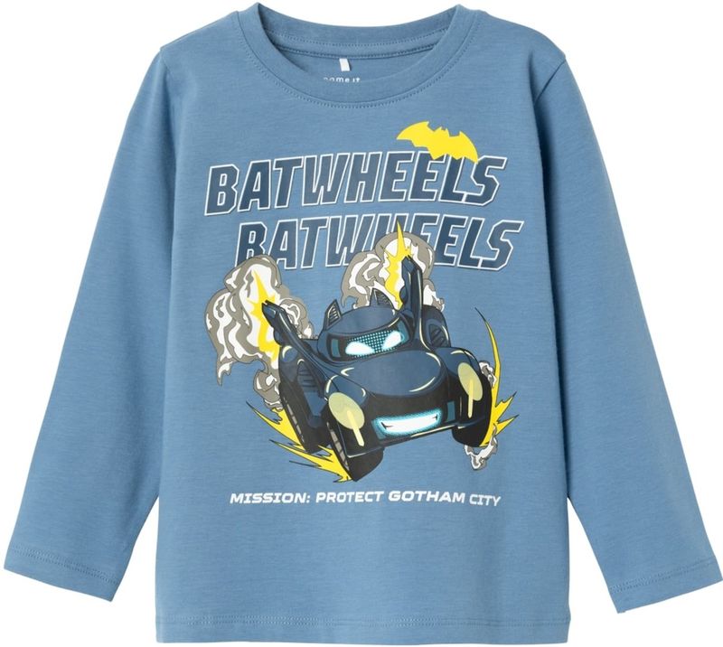 Name it - Nmmjatzy Batwheels Ls Top Noos Wab - Jongens - t-Shirts