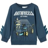 Batwheels - Sweatshirt - Blauw - Geborstelde Sweatstof - Regular Fit