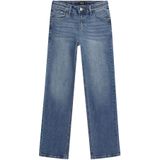 NAME IT Meisjes Nlftariannes DNM Lw Straight Pant Noos Rechte Jeans, donkerblauw (dark blue denim), 164