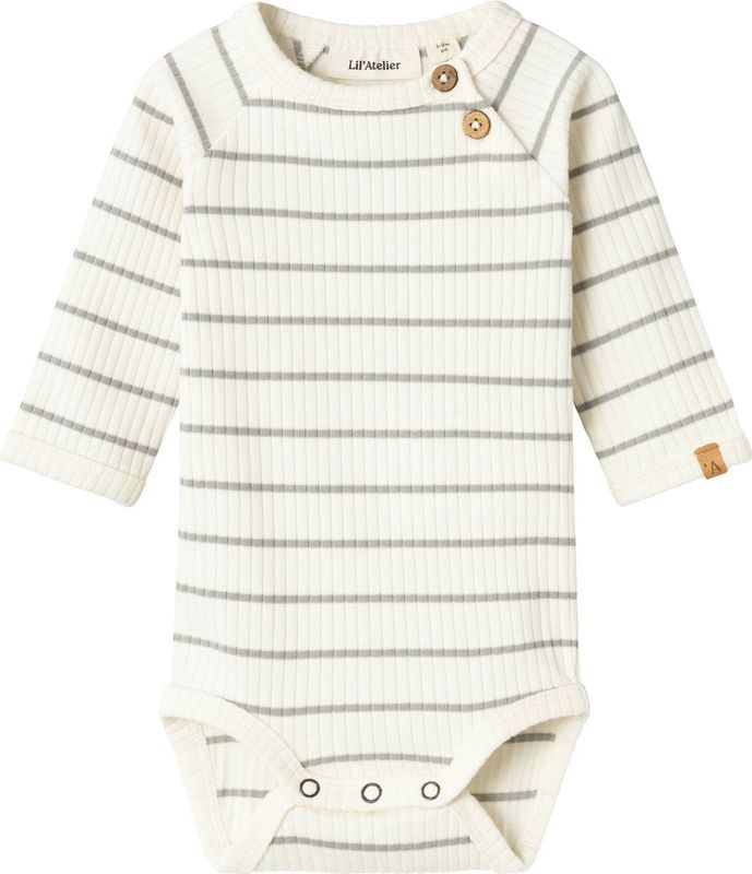 Romper - Lange Mouwen - Jersey - Zacht - Knoopsluiting