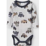 Name It - NbmWang - Romper L/S - Grijs - Wol