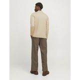 JACK & JONES - Polo - Beige - Lange Mouwen