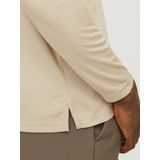 JACK & JONES - Polo - Beige - Lange Mouwen