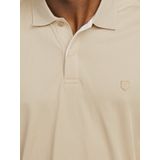 JACK & JONES - Polo - Beige - Lange Mouwen