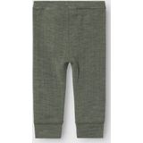 Name it - Nbmwang Wool Needle Longjohn Solid Noos - Baby - Leggings
