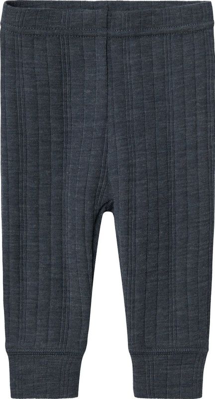 Name it - Nbmwang Wool Needle Longjohn Solid Noos - Baby - Leggings