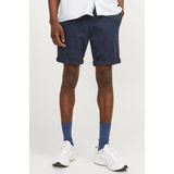 Jack en Jones - Korte Broek - Blauw - Katoenmix