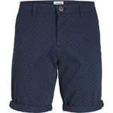 Jack en Jones - Korte Broek - Blauw - Katoenmix