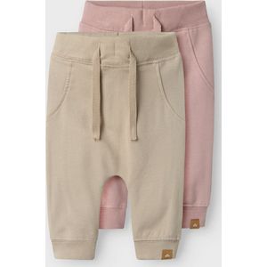 Sportbroek - Geborsteld - Zwart - 95% Biologisch Katoen, 5% Elastaan