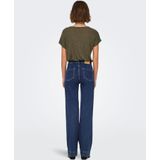 Only - Onljuicy Hw Wide Pocket Dnm Jeans Cro - Dames - Jeans