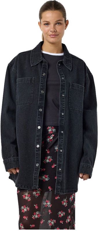Noisy May - Alva Az387bl - Overshirt - Lange Mouwen - Denim
