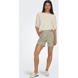 Jacqueline de Yong Broek Jdybirdie Geggo Shorts Jrs Noos 15320995 Chateau Gray/melange Dames