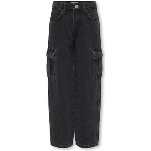 Kids Only Jeans Kogharmony Wide Crgo Carrot Azg659 15326871 Washed Black Dames 8