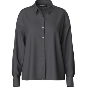 Blouse - Franan - Effen - Klassieke Blouse - Losse Pasvorm - Lange Mouw