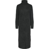 Pieces - Juliana - Gebreide Jurk - Zwart - 50% Gerecycled Polyester
