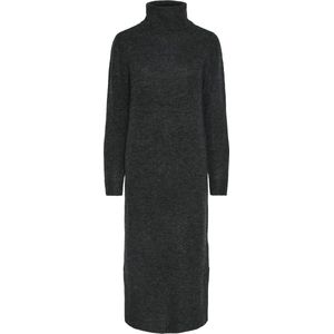 Pieces - Juliana - Gebreide Jurk - Zwart - 50% Gerecycled Polyester
