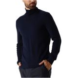 Knitwear - Coltrui - Effen - Geribbelde Kraag - Lange Mouw