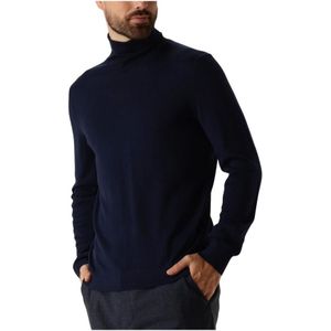 Knitwear - Coltrui - Effen - Geribbelde Kraag - Lange Mouw