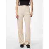 Pieces Broek Pcvinsty Hw Linen Pant Noos Bc 17146434 Oatmeal Dames