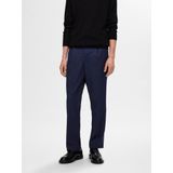 Selected - SLH190-REG TAPERED - Herenbroek - Effen - 65% Polyester 33% Viscose 2% Elastaan