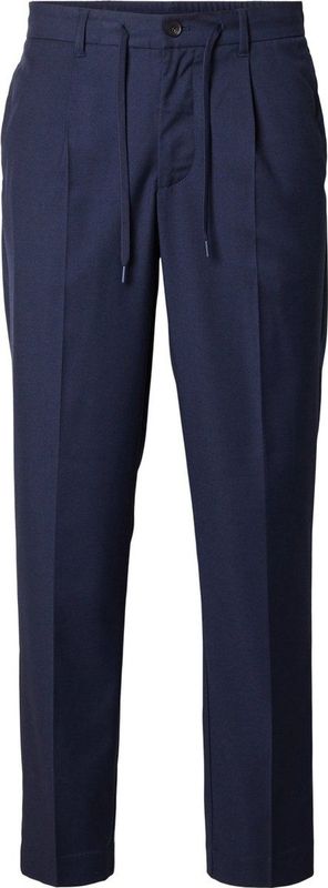 Selected - SLH190-REG TAPERED - Herenbroek - Effen - 65% Polyester 33% Viscose 2% Elastaan