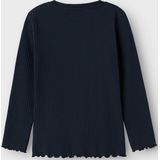 Name It - NmfVemma - Blouse - Dark Saffier - Rib