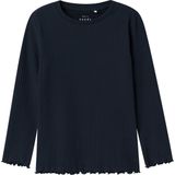 Name It - NmfVemma - Blouse - Dark Saffier - Rib