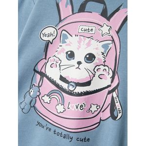 Name it Nmfvasacha Ls Sweat Unb Meisjes Trui