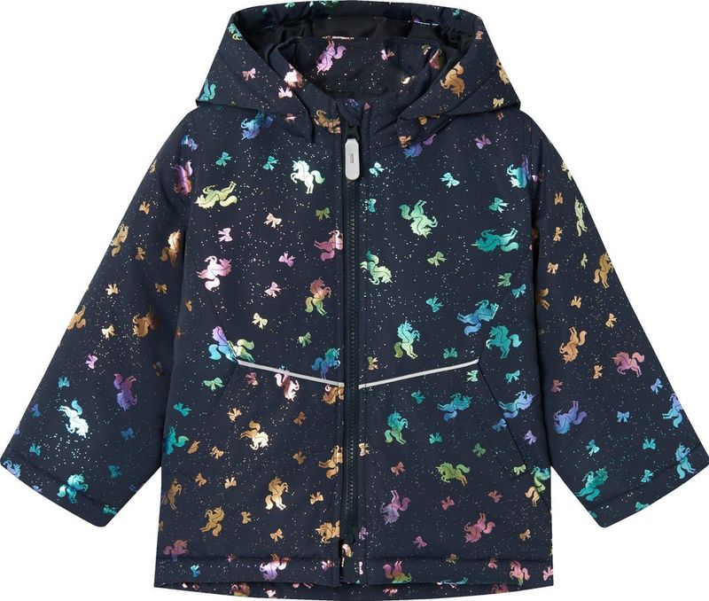 name it Outdoor jasje Nmfmaxi donker saffier
