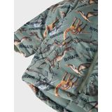 NAME IT - Tussenjas - Zwart - Polyester - Afneembare Capuchon