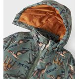 NAME IT - Tussenjas - Zwart - Polyester - Afneembare Capuchon