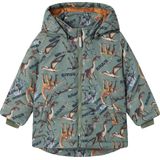 NAME IT - Tussenjas - Zwart - Polyester - Afneembare Capuchon