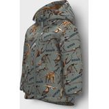 NAME IT Jongens Nmmmax Jacket AOP korte jas, groen, 92, groen, 92