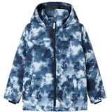 NAME IT Korte jas voor jongens, blauw, 116 cm