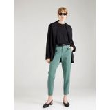 Object - Lisa Slim Fit Broek - Zwart - 50% Gerecycled Polyester, 32% Viscose, 13% Polyester, 5% Elastaan
