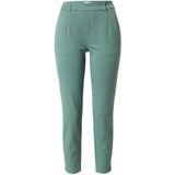 Object - Lisa Slim Fit Broek - Zwart - 50% Gerecycled Polyester, 32% Viscose, 13% Polyester, 5% Elastaan