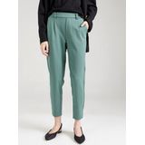 Object - Lisa Slim Fit Broek - Zwart - 50% Gerecycled Polyester, 32% Viscose, 13% Polyester, 5% Elastaan