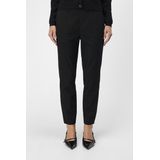 Object Broek Objlisa Slim Pant Aop Noos 23036808 Black/grey Dames