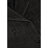Object - OBJKEILY - Bodywarmer - Grijs Gemêleerd - Materiaal: Herringbone