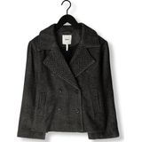 Object - OBJKEILY - Bodywarmer - Grijs Gemêleerd - Materiaal: Herringbone