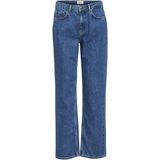 Object - Sava Ellen - Jeans - Blauw - Katoen - Straight Fit