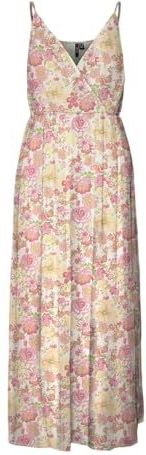 Vmsmilla - Lange Jurk - Maxi - Mouwloos - V-Hals - Enkel Lengte - Regular Fit