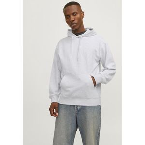 Hoodie - Melange Katoen/Polyester - Losse Pasvorm - Buidelzak