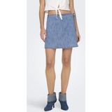 Only - Onlnoelle - Spijkerrok - Blauw - 100% Katoen, 5-Pocket Design