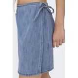 Only - Onlnoelle - Spijkerrok - Blauw - 100% Katoen, 5-Pocket Design