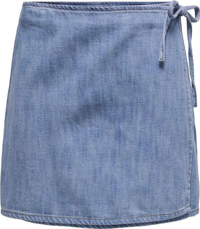 Only - Onlnoelle - Spijkerrok - Blauw - 100% Katoen, 5-Pocket Design