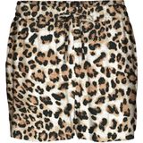 Vero Moda - Korte Broek - Animal Print - Tan - 100% Viscose